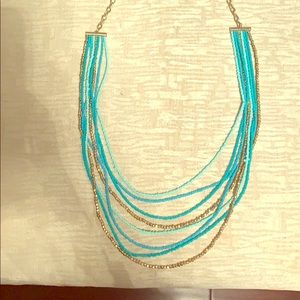 Breaded Turquoise Necklace